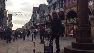 Ed AlleyneJohnson 2018 Chester playing from Pluto “Cold Britania 220” [upl. by Aerdnak341]