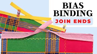 5 Different Ways To Join Bias Binding Like A Pro [upl. by Orelee520]