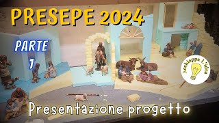 Il Presepe 2024 prende forma Scopri come creo la stuttura di base [upl. by Arbas]