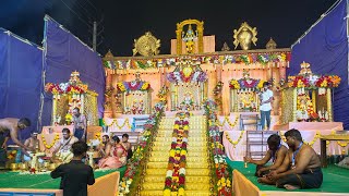 LIVE1 Vigneshwara Happy Homes Nandivelugu RoadGuntur  Dappu Srinu Ayyappa Bhajana [upl. by Riatsila]