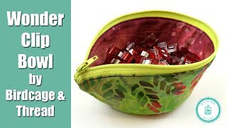 Easy Wonder Clip Bowl Tutorial [upl. by Anaili686]