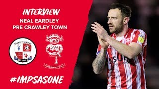 🎥 Pre Match  Neal Eardley Previews Crawley Town [upl. by Arela]