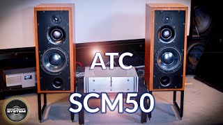 Turn me UP and SMILE ATC SCM50 Passive HiFi Speakers P2 Amp REVIEW [upl. by Syl]