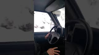 Nissan patrol gr y60 snow Pyrénées test essaie [upl. by Rehtul904]