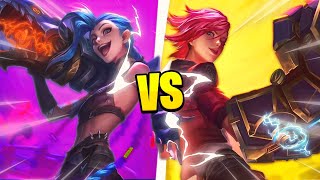 JINX vs VI Arcane Showdown [upl. by Ogg]