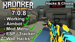 Krunkerio 708 Free Hacks amp Cheats WORKING [upl. by Oramlub677]