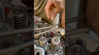 How to Valve lock adjustment amazing skills shortsfeed automobile shorts [upl. by Seebeck322]