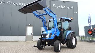 New Holland Boomer 3050 4wd CVT  04739 Draaiuren  Full Options [upl. by Ongun]