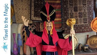 Meet n Greet with Jafar during Halloween at Disneyland Paris [upl. by Ajssatsan]