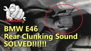 BMW E46 Clunk Part 1  Diagnosis and Problem Found [upl. by Anyr276]