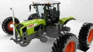 Claas Xerion Montagebahn  Produkt Video Oeni [upl. by Annawek280]