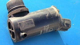 How to Remove Windshield Washer Water Pump [upl. by Lalib]