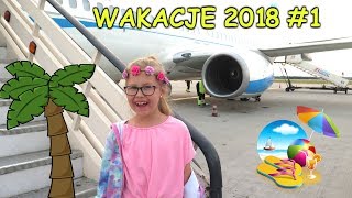 WAKACJE 2018 VLOG 1 Lot samolotem  Grecja  Zakynthos [upl. by Acinet]