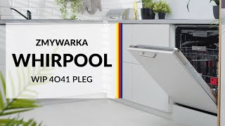 Zmywarka Whirlpool WIP 4O41 PLEG – dane techniczne – RTV EURO AGD [upl. by Yeslaehc925]