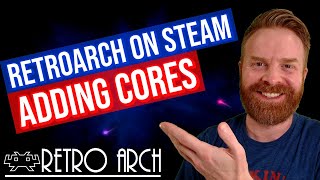 How to install additional cores in RetroArch on Steam  including PCSX2 [upl. by Divadnoj]