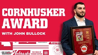 John Bullock Receives Cornhusker Award [upl. by Maiga]