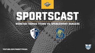 SPORTSCAST  Spencerport vs Thomas  Football  1015 [upl. by Ruphina]