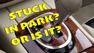 Car stuck in park  Mercedes Shifter Repair  Fix [upl. by Elgar603]