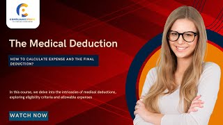 The Medical Deduction  Unlocking Tax Savings For Healthcare Costs  WEBINAR [upl. by Nivalc]