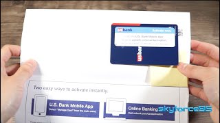 US Bank Cash Visa Signature Credit Card Unboxing [upl. by Laddy]