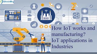 How IoT works and manufacturing  IoT applications in Industries  Industry40  IIoT  STABILITY [upl. by Sophronia]