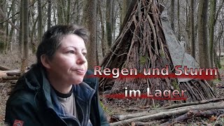 Ungemütlicher Overnighter  Lagerbau Teil II [upl. by Hourihan]