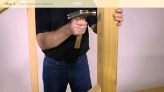 Feeney CableRail Wood Stair Railing Installation Video [upl. by Hobard553]