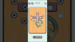 NUTS and BOLTS PUZZLE  Level 38 Walkthrough [upl. by Lauter]