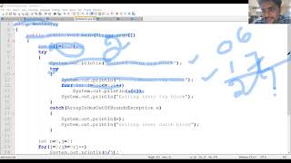 NESTED TRY CATCH BLOCK amp RETHROWING [upl. by Amocat]