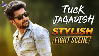 Tuck Jagadish Stylish Fight Scene  Nani  Ritu Varma  Jagapathi Babu  Thaman S  Telugu FilmNagar [upl. by Eimorej]