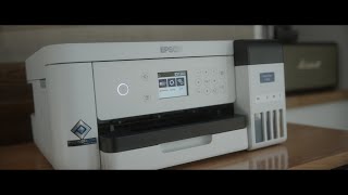 Epson SureColor SCF100  A4 Dye Sublimation Printer [upl. by Capon]