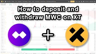 How to deposit and withdraw MimbleWimble Coin from XT [upl. by Aratal]