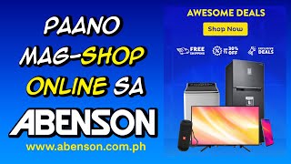 🔵 PAANO UMORDER NG APPLIANCES ONLINE via ABENSONCOM [upl. by Akamaozu]