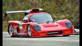 Ultima GTR with Alfa Romeo 35 V6 TwinTurbo Engine  700Hp Monster Onboard  Knysna 2017 [upl. by Aremmat]