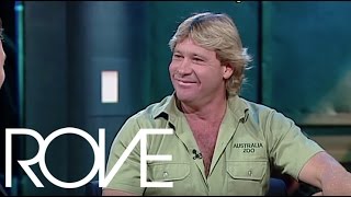 Steve Irwin Teaches Rove How To Take Down A Croc  Interviews 2002  ROVE [upl. by Hcurab219]