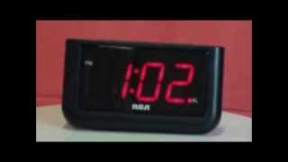 RCA RCD30 Electric Large Display Alarm Clock [upl. by Hui172]