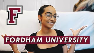 EVERYTHING YOU NEED TO KNOW ABOUT FORDHAM UNIVERSITY [upl. by Aniluj]