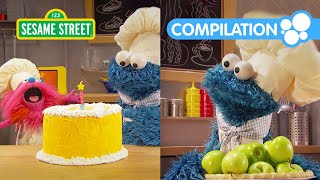 Sesame Street Fun amp Easy Desserts for Kids  Cookie Monsters Foodie Truck Compilation [upl. by Llenrag]