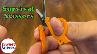 127 Fiskars Small Folding Survival Scissors [upl. by Reinke759]