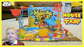 Hasbro Gaming MOUSE TRAP Maze Board Game Review [upl. by Ambrosio]