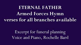 Eternal Father Strong to Save Navy hymn with verses for every branch of military service [upl. by Suryt441]