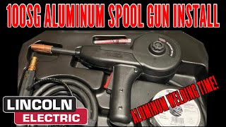 Lincoln 100SC spool gun  setting up for my first time aluminum welding [upl. by Erdied]