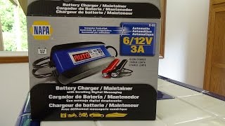 NAPA battery charger and maintainer part 2 [upl. by Leeann]