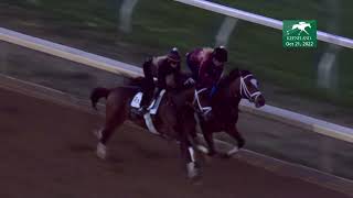 Malathaat Inside and Nest Outside Work at Keeneland 10212022 [upl. by Arondell]