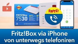 FritzBox  Von unterwegs via iPhone telefonieren [upl. by Virginia]