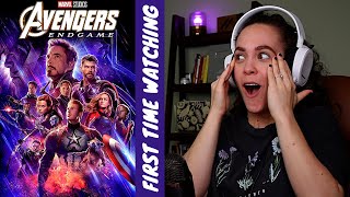 AVENGERS ENDGAME first time watching  part one [upl. by Enelear]