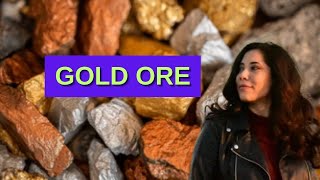 Gold ore  formation of gold ore  types of gold ore [upl. by Aenyl]