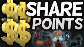 Black Ops 2 Zombies  How To Share Points BO2 Zombies TranZit Tip [upl. by Boswell669]