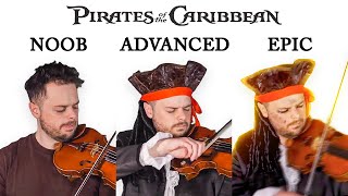 Pirates of the Caribbean  EASY to EXPERT but [upl. by Werdma635]