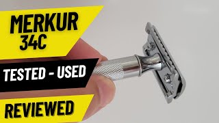 Merkur 34C Review  Features Explained Shave and Who Its Best Suited For [upl. by Aicilic308]